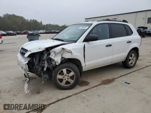 2007 Hyundai Tucson GLS z VIN KM8JM12B87U646804, wystawiony jako Copart lot #78984824 z przebiegiem 217 473 mil mil oraz Szkoda całkowita • Salvage title. Historia ofert i sprzedaży dostępna na DreamBid. Obrazek 1.