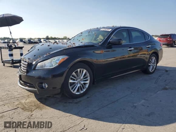 ✅ 2011 Infiniti M • VIN: JN1BY1AP5BM325874 • Lot: 81398365. Listed on Copart with 154,713 mi. Free auction sales archive from the USA and detailed vehicle history report at DreamBid. Image 1.