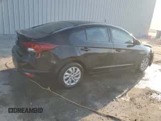 2019 Hyundai Elantra SE with VIN KMHD74LF6KU779237, listed as a Copart auction lot 81107295 with 194,527 mi miles and Salvage title. Bid and sale history available at DreamBid. Image 3.