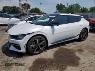 ✅ 2024 Kia EV6 GT-Line • VIN: KNDC4DLC3R5202362 • Lot: 63524425. Listed on Copart with 5,371 mi. Free auction sales archive from the USA and detailed vehicle history report at DreamBid. Image 1.