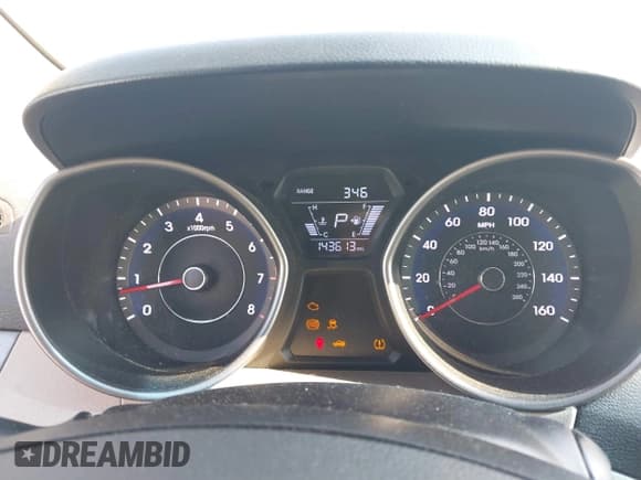 ✅ 2014 Hyundai Elantra SE • VIN: 5NPDH4AE1EH458927 • Лот: 43224577. Опубликован ранее на IAAI с пробегом 143 613 миль. Бесплатный доступ к архиву аукционных продаж из США и подробный отчёт об истории автомобиля на DreamBid. Изображение 7.