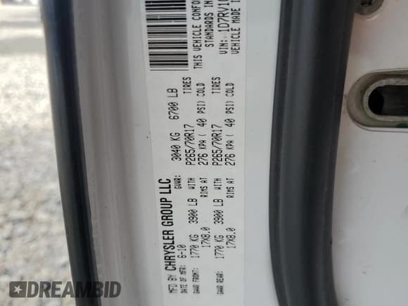 ✅ 2010 Dodge 1500 SLT • VIN: 1D7RV1GT0AS238909 • Lot: 78147254. Listed on Copart with 255,833 mi. Free auction sales archive from the USA and detailed vehicle history report at DreamBid. Image 12.