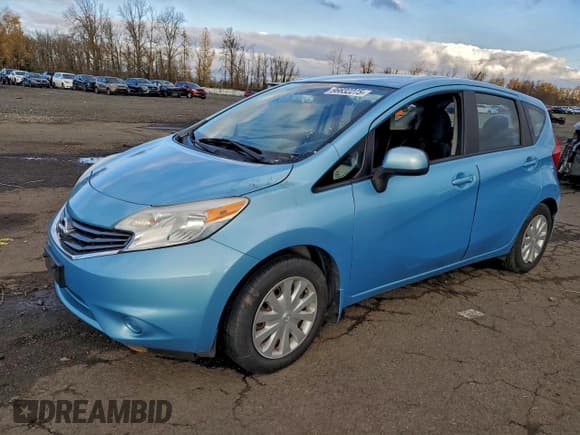 ✅ 2014 Nissan Note S • VIN: 3N1CE2CP5EL395289 • Lot: 96632275. Listed on Copart with 89,903 mi. Free auction sales archive from the USA and detailed vehicle history report at DreamBid. Image 1.