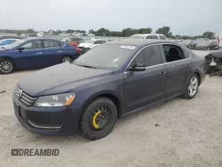 ✅ 2014 Volkswagen Passat Wolfsburg Edition • VIN: 1VWAT7A3XEC043504 • Lot: 72082155. Listed on Copart with 173,056 mi. Free auction sales archive from the USA and detailed vehicle history report at DreamBid. Image 1.