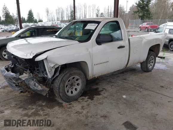 ✅ 2007 Chevrolet Silverado 1500 Work Truck • VIN: 1GCEC14C97Z564727 • Лот: 41504904. Опубликован ранее на IAAI с пробегом 191 131 миль. Бесплатный доступ к архиву аукционных продаж из США и подробный отчёт об истории автомобиля на DreamBid. Изображение 2.