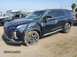 2024 Hyundai Palisade Limited с VIN KM8R54GEXRU740061, выставлен на аукционе Copart как лот 61113454 с пробегом 6 826 миль миль и Списание • Salvage title. История ставок и продаж доступна на DreamBid. Изображение 1.