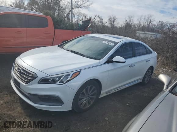 ✅ 2017 Hyundai Sonata Sport • VIN: 5NPE34AF7HH550110 • Lot: 39153093. Listed on Copart with 89,578 mi. Free auction sales archive from the USA and detailed vehicle history report at DreamBid. Image 1.