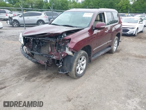 ✅ 2012 Lexus GX 460 • VIN: JTJBM7FX8C5040583 • Lot: 42356538. Listed on IAAI with 166,781 mi. Free auction sales archive from the USA and detailed vehicle history report at DreamBid. Image 6.