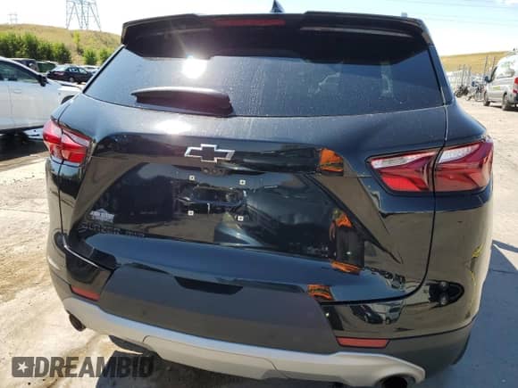 2021 Chevrolet Blazer LT with VIN 3GNKBJRS4MS540180, listed as a Copart auction lot 69880134 with 39,819 mi miles and Salvage title. Bid and sale history available at DreamBid. Image 6.