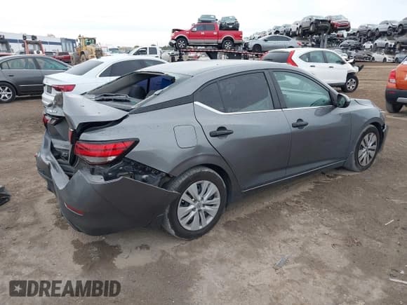 ✅ 2024 Nissan Sentra S • VIN: 3N1AB8BV0RY236790 • Lot: 43644521. Listed on IAAI with 53,359 mi. Free auction sales archive from the USA and detailed vehicle history report at DreamBid. Image 4.