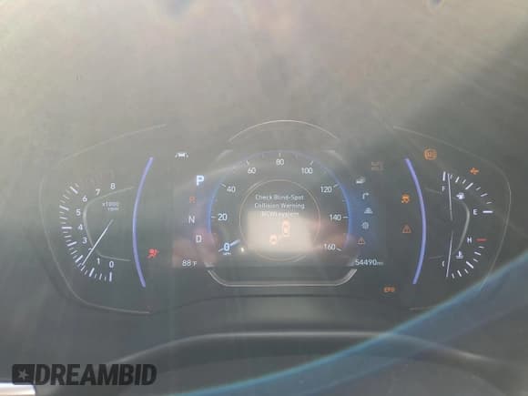 ✅ 2020 Hyundai Santa Fe Limited • VIN: 5NMS53AA8LH154429 • Лот: 48694724. Опубликован ранее на Copart с пробегом 54 490 миль. Бесплатный доступ к архиву аукционных продаж из США и подробный отчёт об истории автомобиля на DreamBid. Изображение 9.