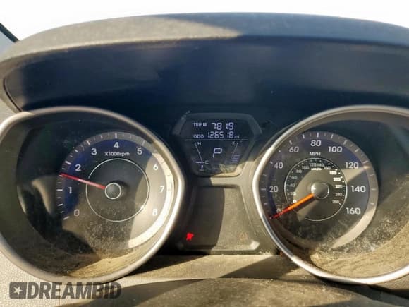 ✅ 2013 Hyundai Elantra GLS • VIN: KMHDH4AE2DU951435 • Lot: 92001185. Listed on Copart with 126,518 mi. Free auction sales archive from the USA and detailed vehicle history report at DreamBid. Image 9.