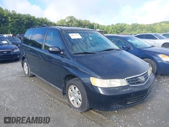 ✅ 2003 Honda Odyssey EX-L • VIN: 5FNRL18923B074629 • Lot: 42937715. Wystawiony na IAAI z przebiegiem 193 086 mil. Bezpłatny archiwum sprzedaży aukcyjnych z USA i szczegółowy raport historii pojazdu na DreamBid. Zdjęcie 1.