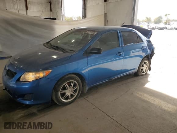 ✅ 2009 Toyota Corolla LE • VIN: JTDBL40E49J034906 • Lot: 86714035. Wystawiony na Copart z przebiegiem 281 931 mil. Bezpłatny archiwum sprzedaży aukcyjnych z USA i szczegółowy raport historii pojazdu na DreamBid. Zdjęcie 1.