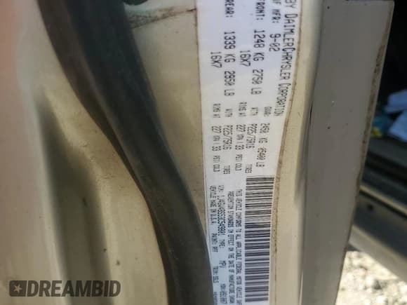 ✅ 2003 Jeep Grand Cherokee Laredo • VIN: 1J4GW48S53C549801 • Lot: 90827805. Listed on Copart with Not provided. Free auction sales archive from the USA and detailed vehicle history report at DreamBid. Image 13.