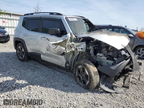✅ 2017 Jeep Renegade Sport • VIN: ZACCJBAB8HPE60745 • Lot: 54006975. Wystawiony na Copart z przebiegiem Nie podano. Bezpłatny archiwum sprzedaży aukcyjnych z USA i szczegółowy raport historii pojazdu na DreamBid. Zdjęcie 4.