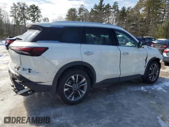 ✅ 2023 Infiniti QX60 Luxe • VIN: 5N1DL1FS3PC358270 • Lot: 45996135. Listed on Copart with 13,932 mi. Free auction sales archive from the USA and detailed vehicle history report at DreamBid. Image 3.