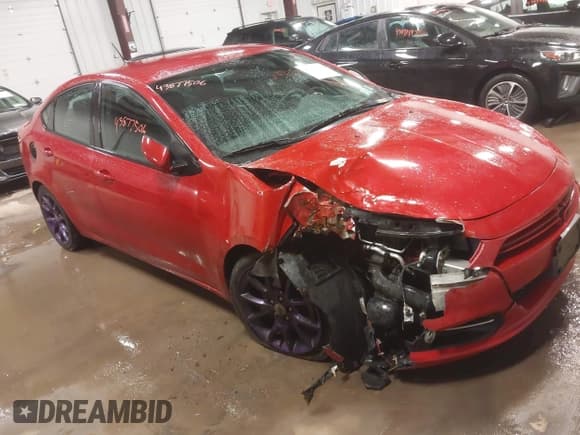 ✅ 2013 Dodge Dart SXT • VIN: 1C3CDFBA8DD344608 • Lot: 43877506. Listed on IAAI with 72,313 mi. Free auction sales archive from the USA and detailed vehicle history report at DreamBid. Image 1.