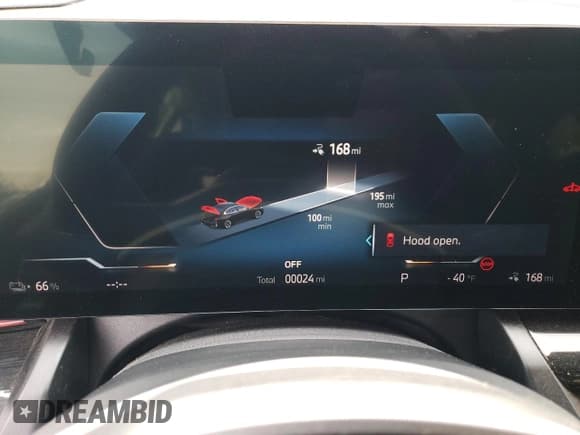 ✅ 2025 BMW i5 • VIN: WBY13HG0XSCU52201 • Lot: 92373915. Listed on Copart with 168 mi. Free auction sales archive from the USA and detailed vehicle history report at DreamBid. Image 9.