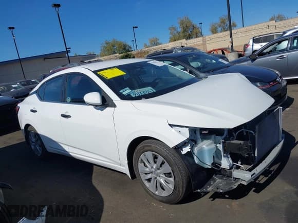 ✅ 2024 Nissan Sentra S • VIN: 3N1AB8BVXRY307333 • Lot: 43598410. Listed on IAAI with 18,764 mi. Free auction sales archive from the USA and detailed vehicle history report at DreamBid. Image 14.