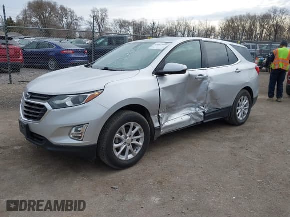 ✅ 2018 Chevrolet Equinox LT • VIN: 3GNAXSEV4JS579267 • Лот: 41807039. Опубликован ранее на IAAI с пробегом 84 162 миль. Бесплатный доступ к архиву аукционных продаж из США и подробный отчёт об истории автомобиля на DreamBid. Изображение 2.
