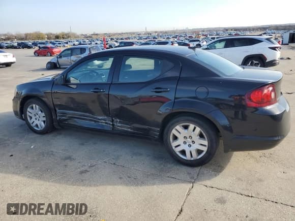 ✅ 2013 Dodge Avenger SE • VIN: 1C3CDZAB8DN667062 • Lot: 85365284. Listed on Copart with 303,139 mi. Free auction sales archive from the USA and detailed vehicle history report at DreamBid. Image 2.