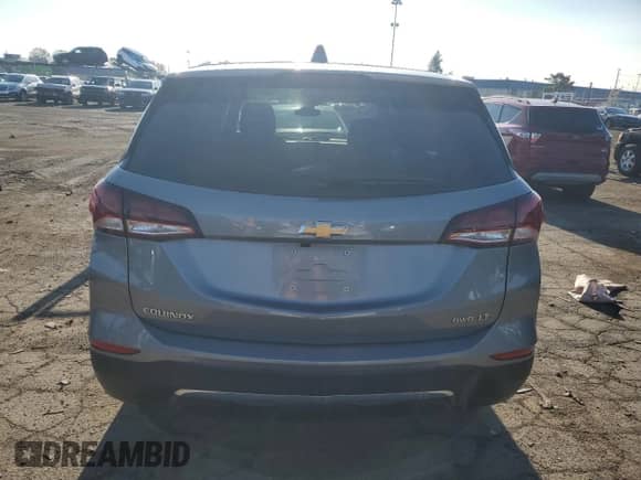 2024 Chevrolet Equinox LT with VIN 3GNAXTEG2RL243274, listed as a Copart auction lot 68014154 with 26,595 mi miles and Clean title. Bid and sale history available at DreamBid. Image 6.