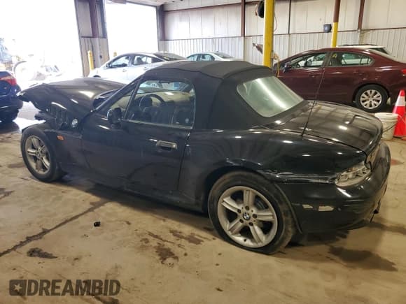 ✅ 2002 BMW Z3 2.5 • VIN: 4USCN33492LK52131 • Лот: 52716425. Опубликован ранее на Copart с пробегом 96 843 миль. Бесплатный доступ к архиву аукционных продаж из США и подробный отчёт об истории автомобиля на DreamBid. Изображение 2.