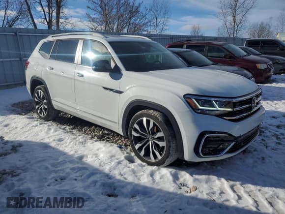 ✅ 2021 Volkswagen Atlas SEL R-Line • VIN: 1V2SR2CA5MC578371 • Lot: 43546565. Wystawiony na Copart z przebiegiem 33 653 mil. Bezpłatny archiwum sprzedaży aukcyjnych z USA i szczegółowy raport historii pojazdu na DreamBid. Zdjęcie 4.