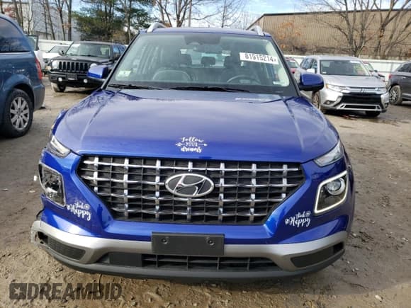 ✅ 2023 Hyundai Venue SEL • VIN: KMHRC8A35PU210906 • Lot: 81915214. Listed on Copart with 12,342 mi. Free auction sales archive from the USA and detailed vehicle history report at DreamBid. Image 5.