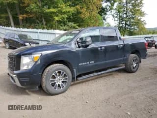 ✅ 2020 Nissan Titan Pro-4X • VIN: 1N6AA1ED2LN500927 • Lot: 80638685. Listed on Copart with 60,255 mi. Free auction sales archive from the USA and detailed vehicle history report at DreamBid. Image 1.