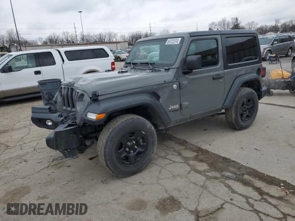 ✅ 2018 Jeep Wrangler Sport S • VIN: 1C4GJXAG0JW276564 • Lot: 85722374. Listed on Copart with 58,049 mi. Free auction sales archive from the USA and detailed vehicle history report at DreamBid. Image 1.