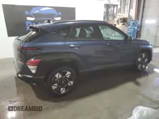 2024 Hyundai Kona SEL with VIN KM8HB3AB1RU183523, listed as a Copart auction lot 42806245 with 14,910 mi miles and Salvage title. Bid and sale history available at DreamBid. Image 3.