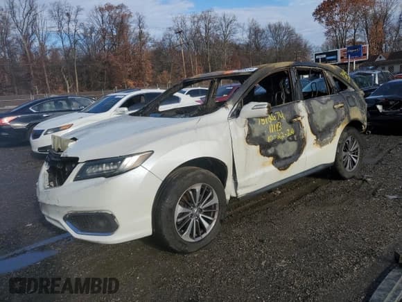 ✅ 2017 Acura RDX Advance • VIN: 5J8TB4H75HL033037 • Lot: 48394015. Listed on Copart with Not provided. Free auction sales archive from the USA and detailed vehicle history report at DreamBid. Image 1.