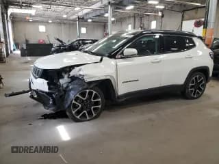 ✅ 2020 Jeep Compass Limited • VIN: 3C4NJDCBXLT141995 • Lot: 84573185. Listed on Copart with 97,231 mi. Free auction sales archive from the USA and detailed vehicle history report at DreamBid. Image 1.