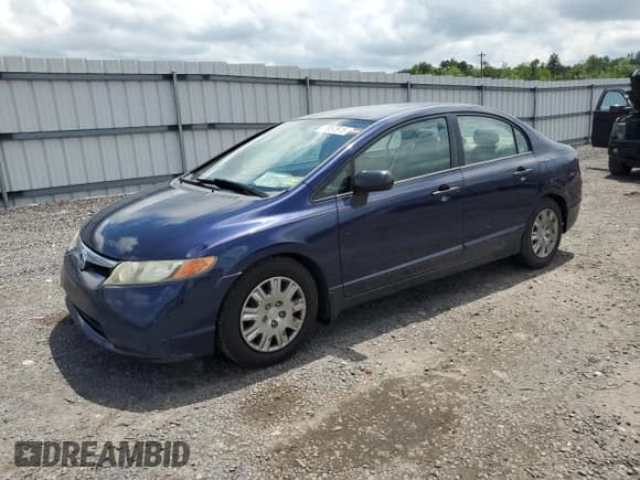 ✅ 2006 Honda Civic DX • VIN: 1HGFA162X6L025566 • Лот: 57087615. Опубликован ранее на Copart с пробегом 211 206 миль. Бесплатный доступ к архиву аукционных продаж из США и подробный отчёт об истории автомобиля на DreamBid. Изображение 1.
