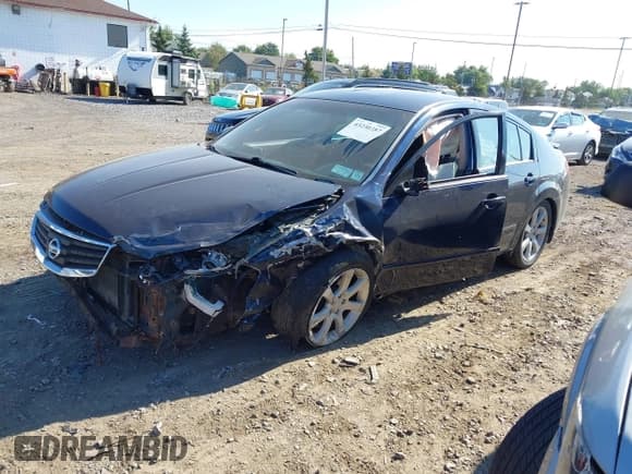 ✅ 2008 Nissan Maxima SE • VIN: 1N4BA41E28C837095 • Lot: 43230387. Listed on IAAI with 108,364 mi. Free auction sales archive from the USA and detailed vehicle history report at DreamBid. Image 2.