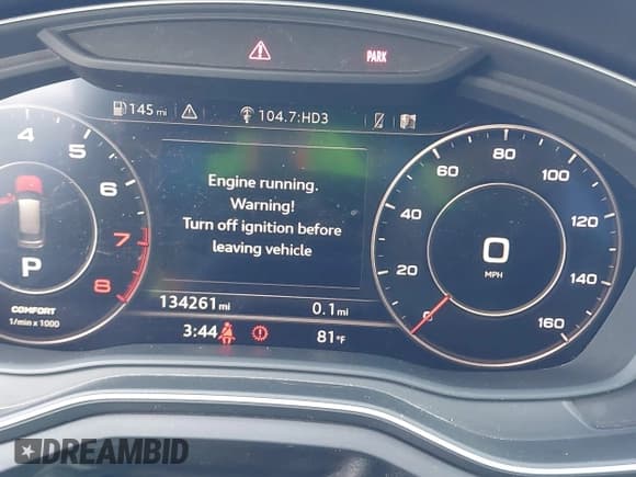 ✅ 2017 Audi allroad A4 Premium Plus • VIN: WA18NAF47HA179108 • Лот: 41687087. Опубликован ранее на IAAI с пробегом 134 261 миль. Бесплатный доступ к архиву аукционных продаж из США и подробный отчёт об истории автомобиля на DreamBid. Изображение 7.