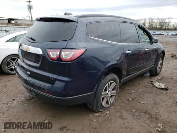 ✅ 2017 Chevrolet Traverse LT • VIN: 1GNKRGKDXHJ199210 • Лот: 37800423. Опубликован ранее на Copart с пробегом Не указан. Бесплатный доступ к архиву аукционных продаж из США и подробный отчёт об истории автомобиля на DreamBid. Изображение 3.