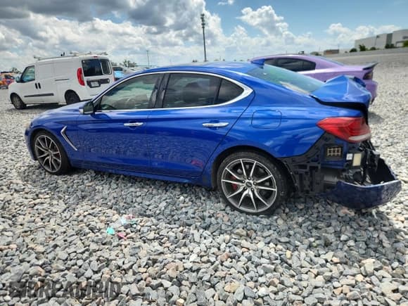 ✅ 2019 Genesis G70 Dynamic • VIN: KMTG34LE9KU043981 • Лот: 80549805. Опубликован ранее на Copart с пробегом 58 060 миль. Бесплатный доступ к архиву аукционных продаж из США и подробный отчёт об истории автомобиля на DreamBid. Изображение 2.