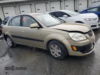 ✅ 2007 Kia Rio LX • VIN: KNADE123676272931 • Lot: 71339424. Listed on Copart with 138,509 mi. Free auction sales archive from the USA and detailed vehicle history report at DreamBid. Image 4.