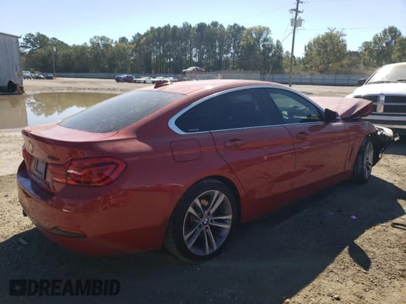 ✅ 2018 BMW 4 Series 430i • VIN: WBA4J1C53JBG79313 • Lot: 90123175. Listed on Copart with Not provided. Free auction sales archive from the USA and detailed vehicle history report at DreamBid. Image 3.