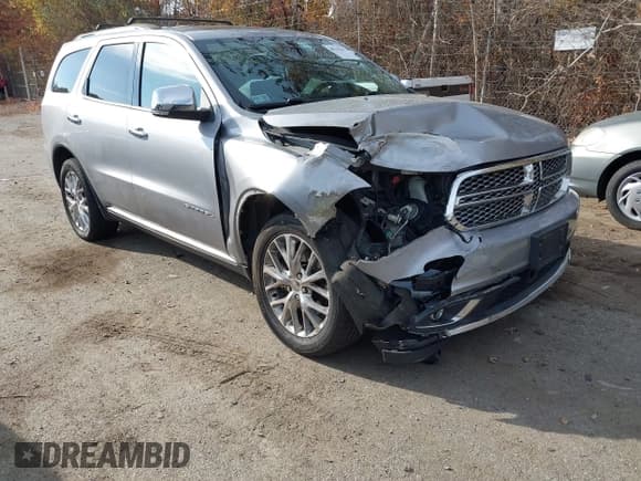 ✅ 2014 Dodge Durango Citadel • VIN: 1C4SDJET5EC509366 • Lot: 40735205. Listed on IAAI with 149,644 mi. Free auction sales archive from the USA and detailed vehicle history report at DreamBid. Image 1.