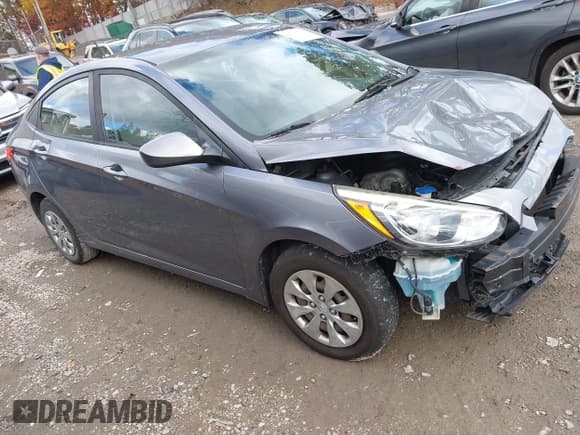 ✅ 2016 Hyundai Accent SE • VIN: KMHCT4AE3GU078132 • Lot: 43594570. Listed on IAAI with 105,144 mi. Free auction sales archive from the USA and detailed vehicle history report at DreamBid. Image 1.
