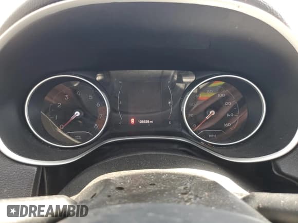 ✅ 2018 Jeep Compass Latitude • VIN: 3C4NJCBBXJT345527 • Lot: 80194715. Listed on Copart with 108,539 mi. Free auction sales archive from the USA and detailed vehicle history report at DreamBid. Image 9.