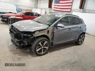 ✅ 2020 Hyundai Kona Ultimate • VIN: KM8K5CA57LU491830 • Лот: 71109265. Опубликован ранее на Copart с пробегом 40 656 миль. Бесплатный доступ к архиву аукционных продаж из США и подробный отчёт об истории автомобиля на DreamBid. Изображение 1.