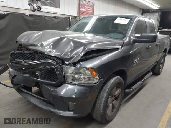 2019 Ram 1500 Tradesman with VIN 1C6RR7FG6KS625365, listed as a IAAI auction lot 42163213 with 99,259 mi miles and . Bid and sale history available at DreamBid. Image 17.