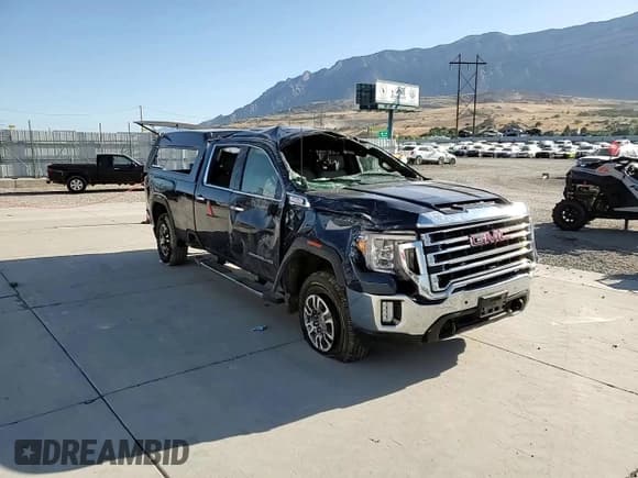 ✅ 2022 GMC Sierra 3500HD SLT • VIN: 1GT49UEY2NF187808 • Lot: 62790275. Listed on Copart with Not provided. Free auction sales archive from the USA and detailed vehicle history report at DreamBid. Image 14.