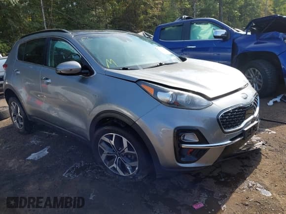✅ 2021 Kia Sportage EX • VIN: KNDPNCAC3M7909678 • Lot: 43219705. Wystawiony na IAAI z przebiegiem 96 833 mil. Bezpłatny archiwum sprzedaży aukcyjnych z USA i szczegółowy raport historii pojazdu na DreamBid. Zdjęcie 1.