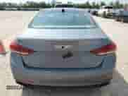 2015 Hyundai Genesis 5.0L with VIN KMHGN4JF9FU069664, listed as a Copart auction lot 71506054 with 122,835 mi miles and Salvage title. Bid and sale history available at DreamBid. Image 6.